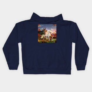 Unicorn of the Evening Star Kids Hoodie